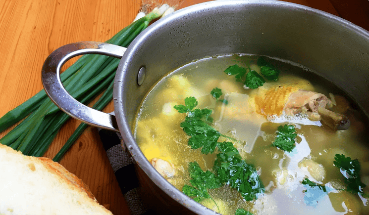 Як зберегти природний колір зелені в супі. Моя маленька хитрість