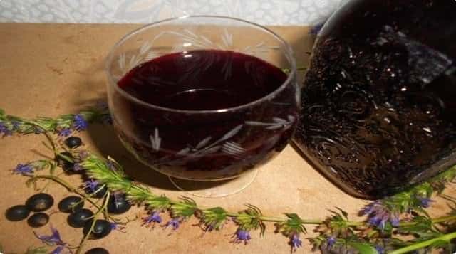 Простий рецепт вина з черноплодки з водою