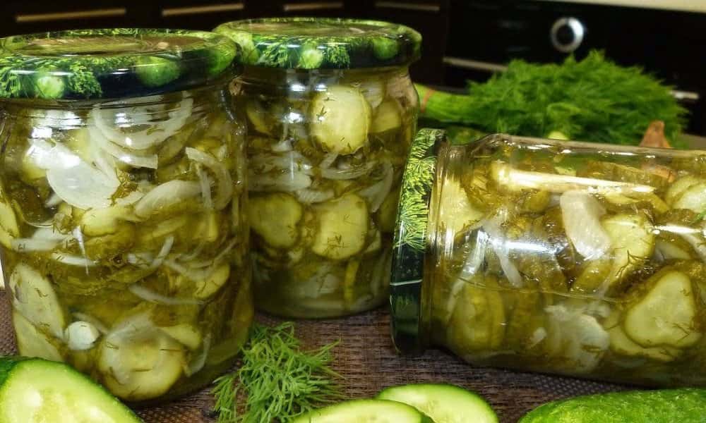 Салат з огірків на зиму. покроковий рецепт