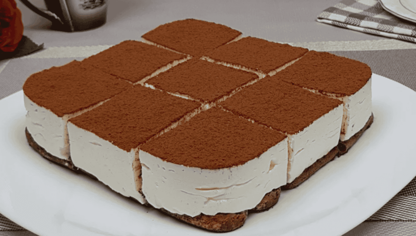 Торт морозиво Тірамісу. Готується без морозива, простіше простого